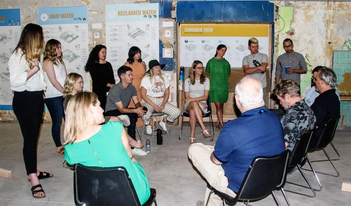 GLHN representatives debrief